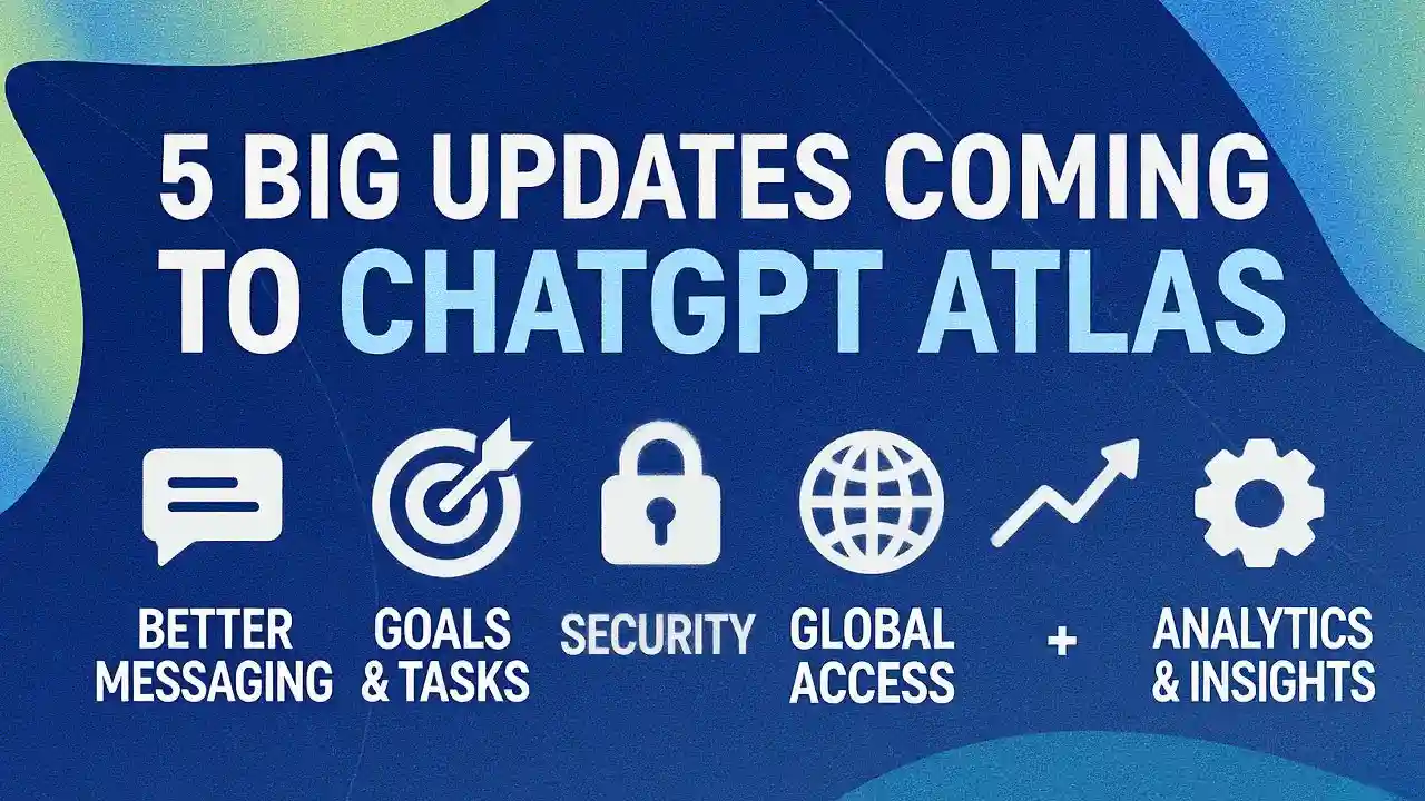 ۵ به‌روزرسانی مهم ChatGPT Atlas