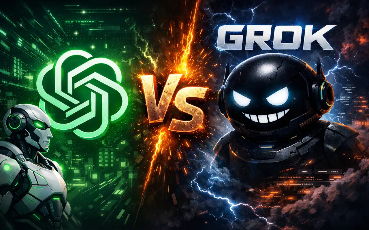 مقایسه Chatgpt با Grok